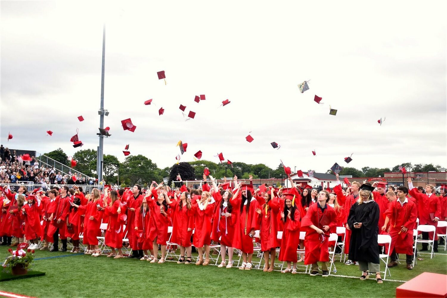 Time To Toss Those Caps | The Islip Bulletin